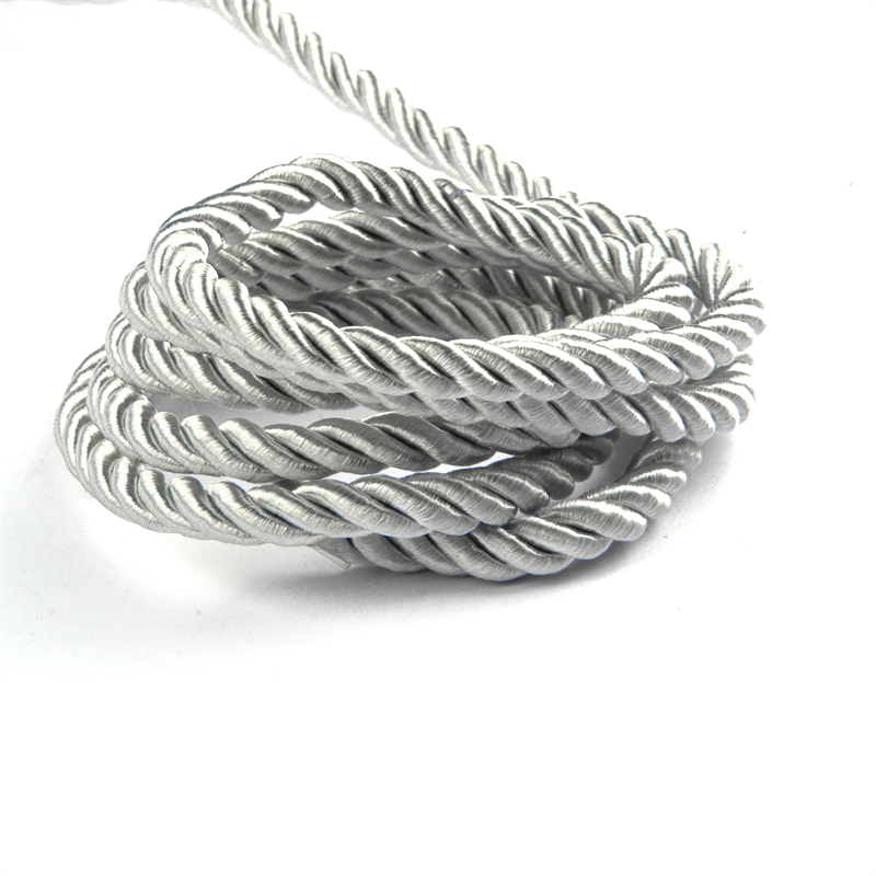 5YD/ロット 8 ミリメートルツイストトリムコードロープナ - Cord Trim Twisted のレビューと価格