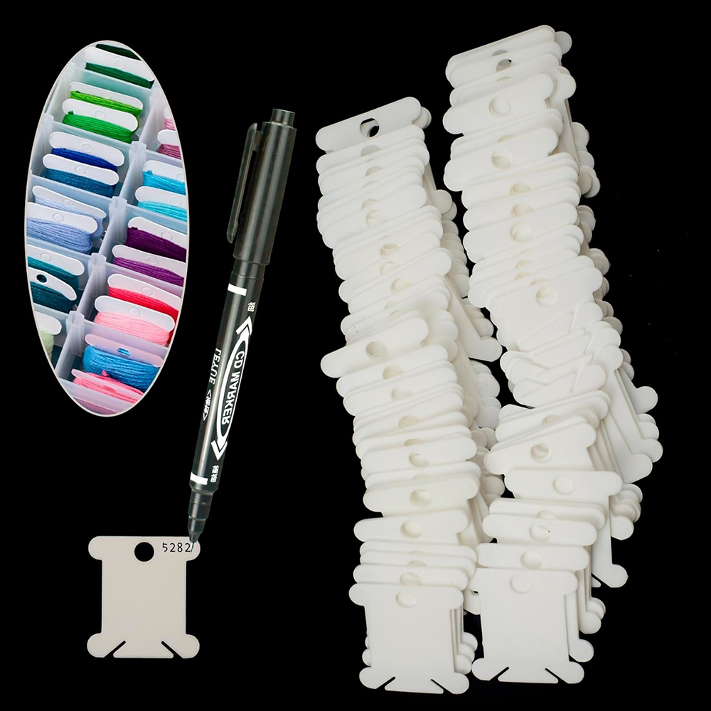 刺繍糸オーガナイザー 18コンパートメント クロスステッチ糸 - Craft Embellishment Storage のレビューと価格