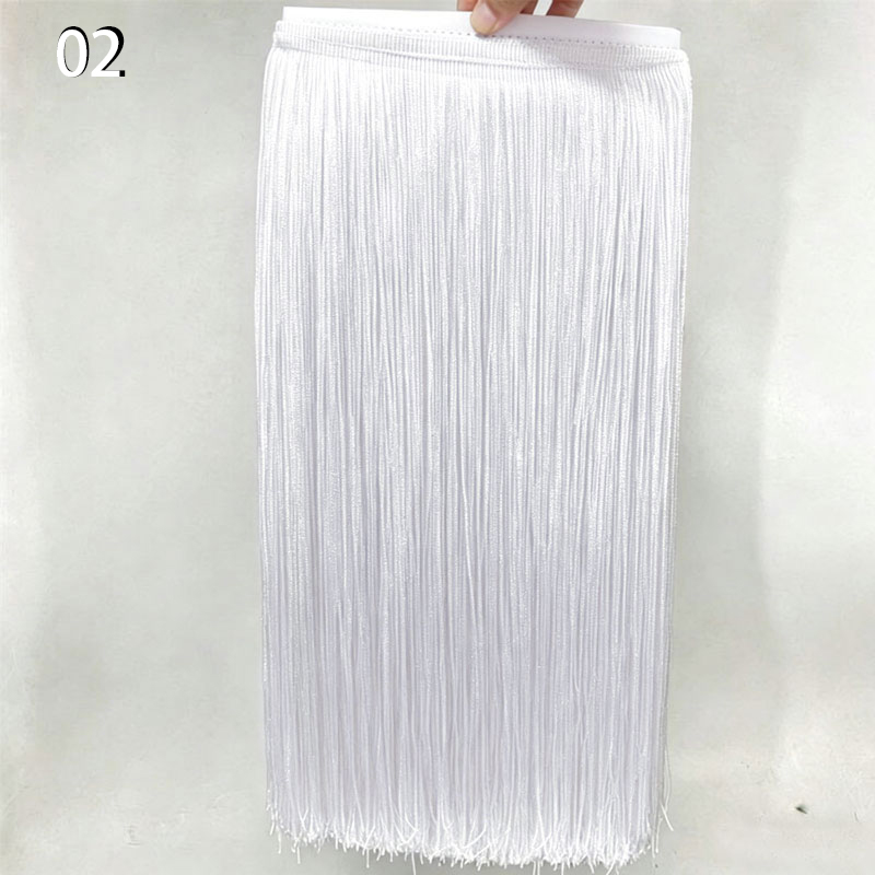 1M 100cm幅のレースフリンジトリム、タッセルフリンジト - Fringe Ribbon Sewing のレビューと価格