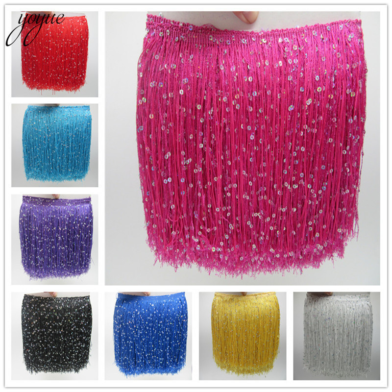 Yoyue-ポリエステルとフリンジ付きの長いリボン,フリンジ - Beaded Trim Fringe のレビューと価格