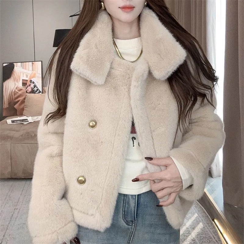 ミンクベルベットコート女性 2026 秋冬新毛皮統合ジャケッ - Velvet Ribbon Roll のレビューと価格