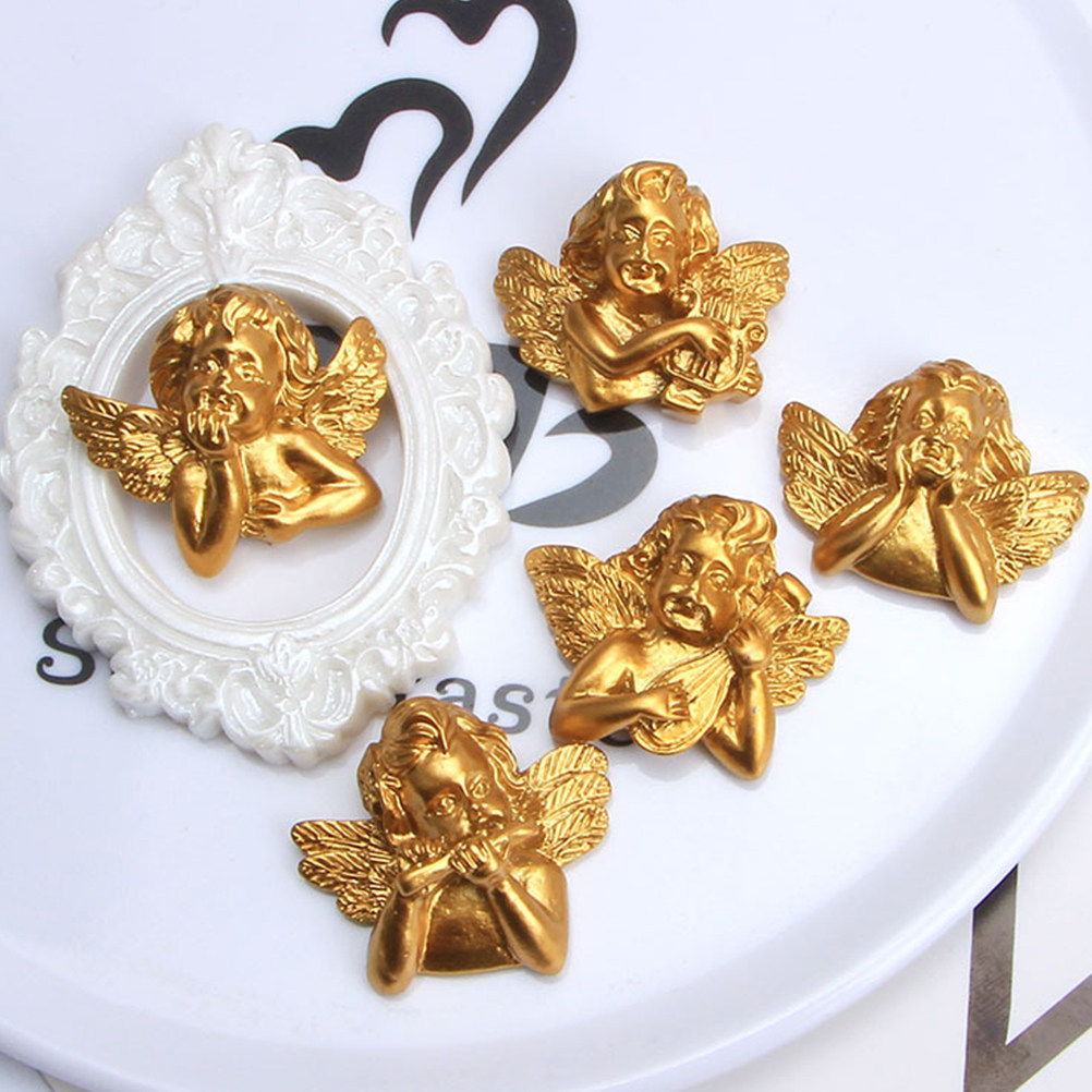 15 個樹脂エンジェルアクセサリークラフト DIY チャーム - Craft Embellishment Storage のレビューと価格