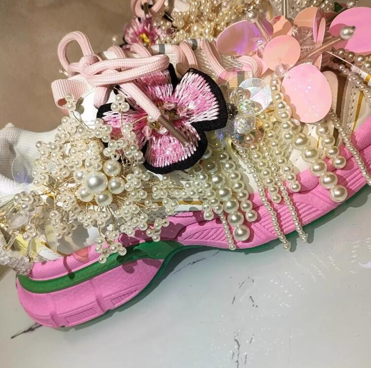 プリンセススタイルパールビーズタッセルスパンコールダディシュ - Tassel Fringe Trim のレビューと価格