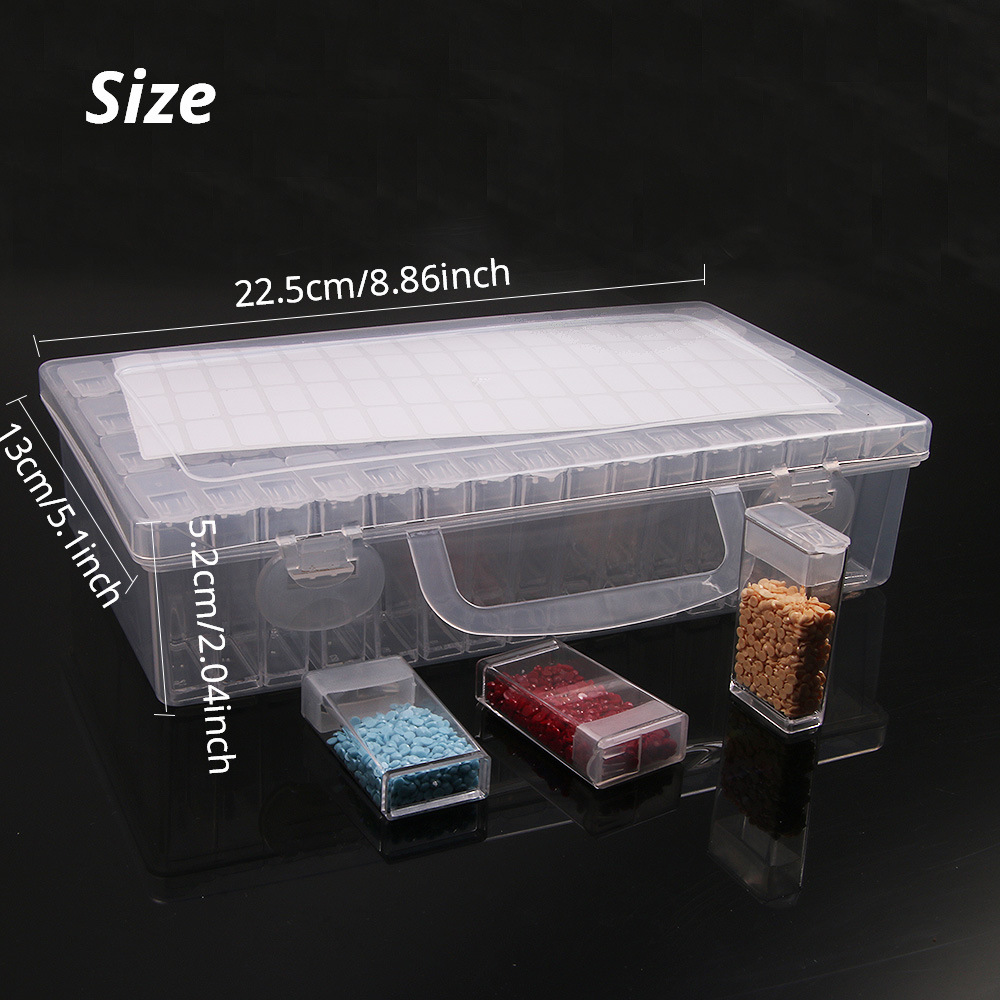 5D DIY ダイヤモンドペインティングツールアクセサリー収 - Craft Embellishment Storage のレビューと価格