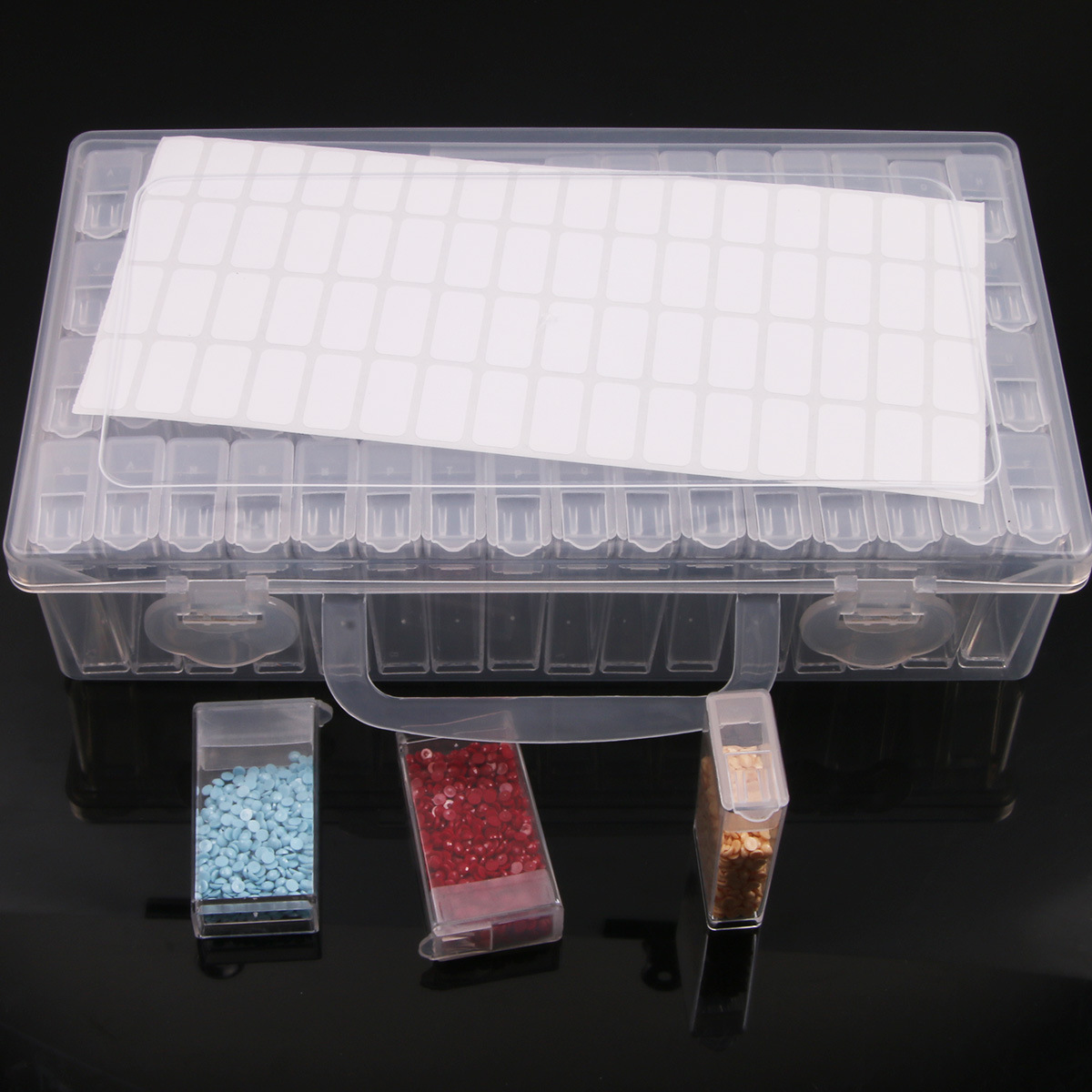 5D DIY ダイヤモンドペインティングツールアクセサリー収 - Craft Embellishment Storage のレビューと価格