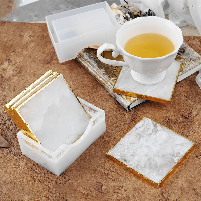 SNASAN コースターカップマットシリコンモールド樹脂収納 - Craft Embellishment Storage のレビューと価格