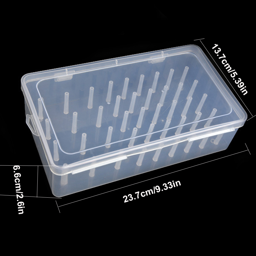 新しいミシン糸ボックス 42 個スプールボビンキャリングケー - Craft Embellishment Storage のレビューと価格