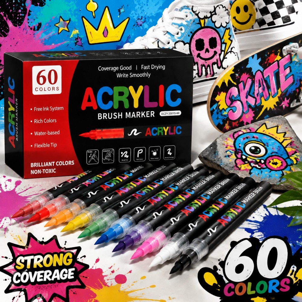 12/24/36/48/60 色アクリルペイントペンマーカー - Copic Marker Classic のレビューと価格