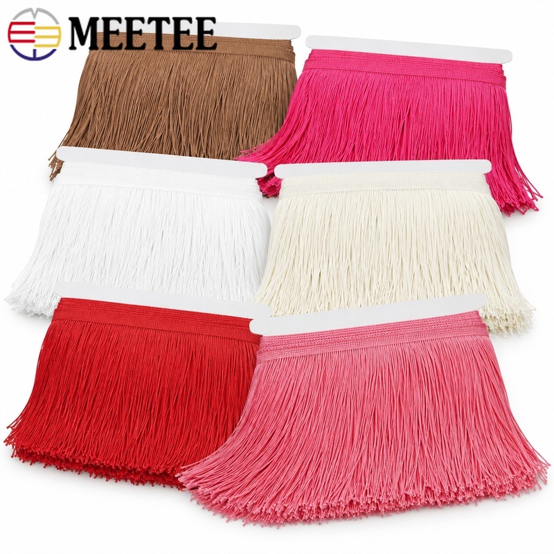 5/10ヤード 15cm ポリエステルタッセルフリンジトリム - Fringe Ribbon Sewing のレビューと価格