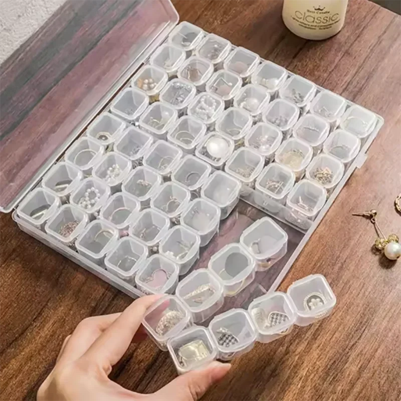 28グリッドダイヤモンドペインティングツール収納ボックス、ダ - Craft Embellishment Storage のレビューと価格
